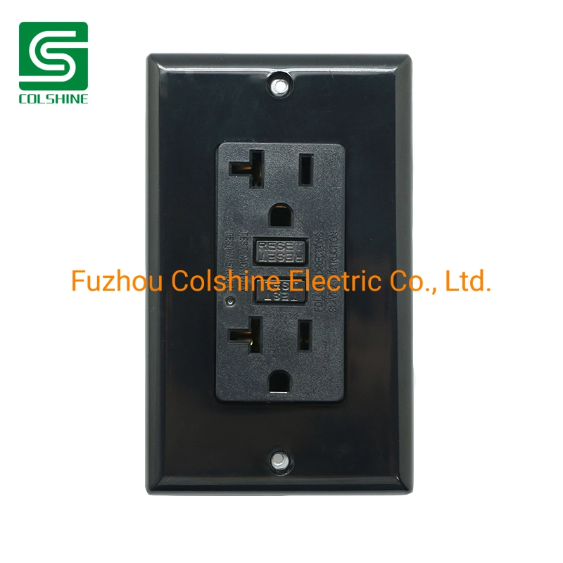 Duplex Receptacle Outlet 20A 125V Self Test GFCI Wall Socket