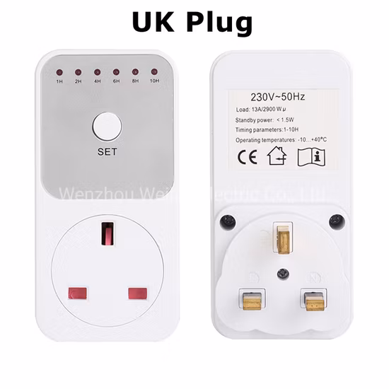 Переключатель таймера обратного отсчета, интеллектуальная вилка управления