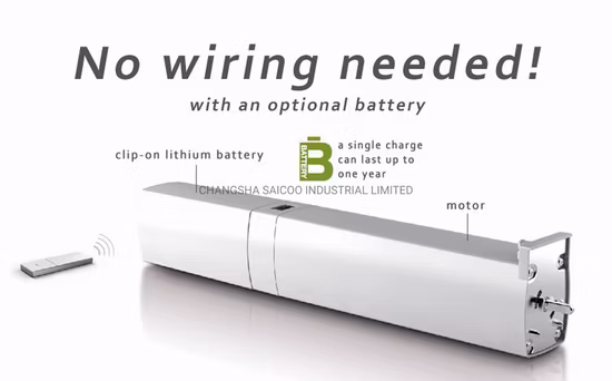 Автоматизированная штора с электроприводом дистанционного управления Wi-Fi/Zigbee для дома